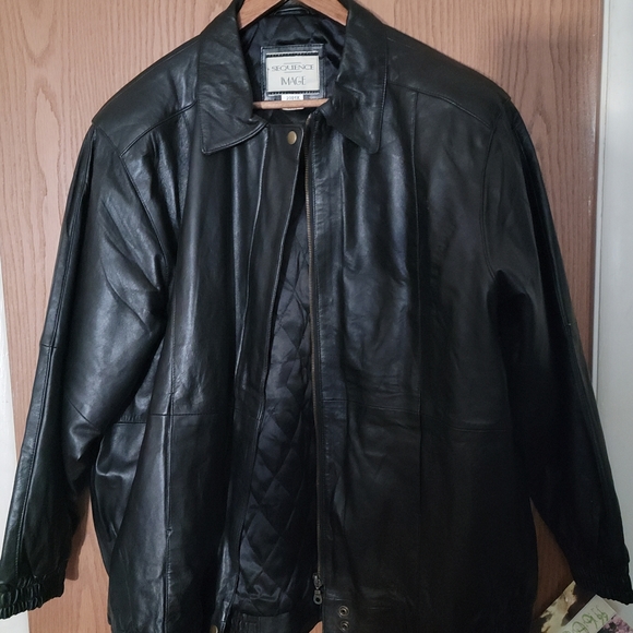 Mens leather jacket - Picture 1 of 6